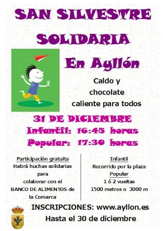 Imagen San Silvestre Solidaria en Ayllón