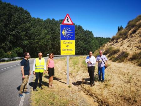 Imagen La Diputación culmina la señalización del tramo segoviano del Camino de Santiago