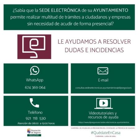 Imagen Nuevo servicio de ayuda a los Ayuntamientos para resolver las dudas de ciudadanos y empresas sobre las Sedes Electrónicas municipales