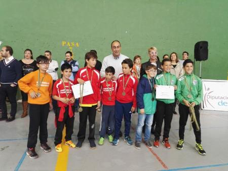 Imagen La entrega de premios puso el broche de oro al Programa de Deporte en Edad Escolar 2015/16 en el que han participado más de 5.000 alumnos