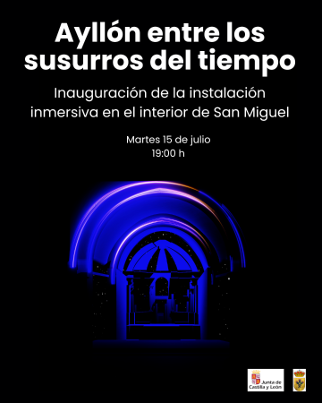 Imagen INAUGURACIÓN DEL VIDEO-MAPPING INMERSIVO EN EL INTERIOR DE SAN MIGUEL
