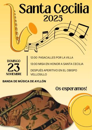 Imagen SANTA CECILIA 2025.