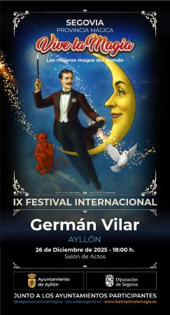 Imagen IX Festival Internacional VIVE LA MAGIA, con Germán Vilar