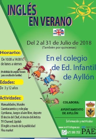 Imagen CAMPAMENTO DE INGLÉS EN VERANO