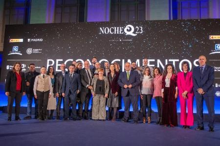 Imagen Alimentos de Segovia vuelve a convertirse en el protagonista gastronómico de la Gala de la Noche Q de Calidad Turística celebrada en el Palacio de Cibeles