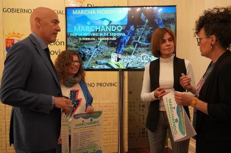 Imagen El programa ‘Marchando por la provincia de Segovia’ pondrá a caminar a segovianos de todo el territorio de la mano de la Diputación y la empresa Territorio Rampinge