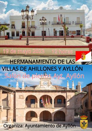 Imagen HERMANAMIENTO ENTRE LA VILLA DE AHILLONES Y AYLLÓN