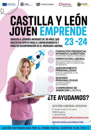 Imagen CASTILLA Y LEÓN JOVEN EMPRENDE