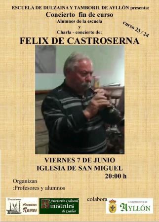 Imagen CONCIERTO DE FIN DE CURSO - ESCUELA DE DULZAINA Y TAMBORIL