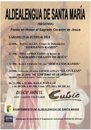 Imagen FIESTAS DE ALDEALENGUA DE SANTA MARÍA